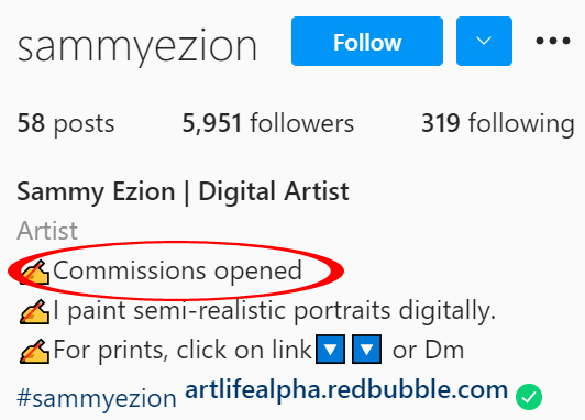 Sammy Ezion Instagram Scam